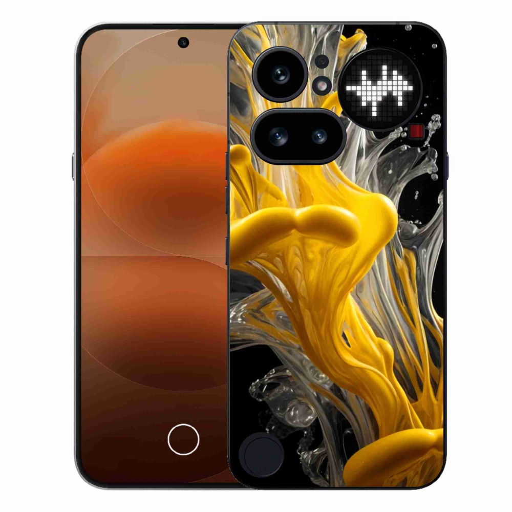 Gelový kryt mmCase na Nothing Phone (4a) - abstraktní motiv 48