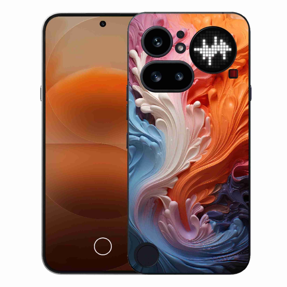 Gelový kryt mmCase na Nothing Phone (4a) - abstraktní motiv 8