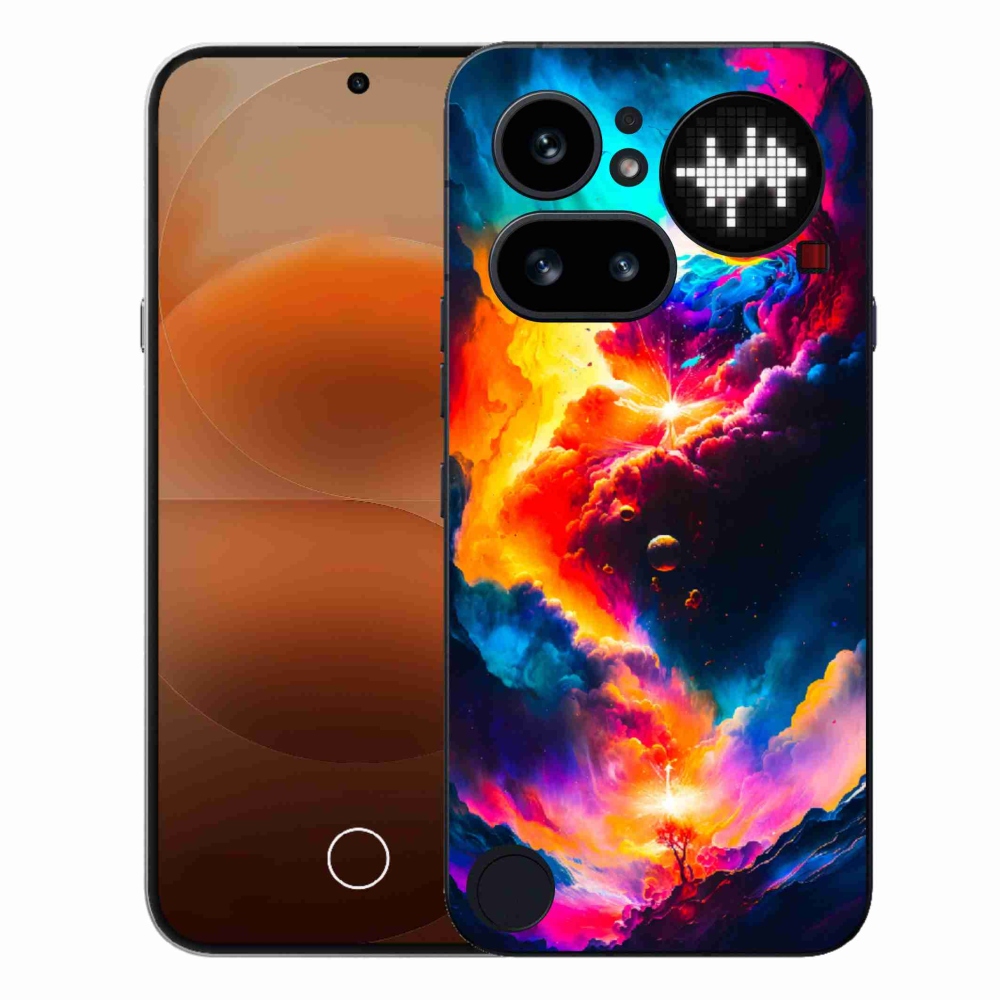 Gelový kryt mmCase na Nothing Phone (4a) - abstraktní motiv