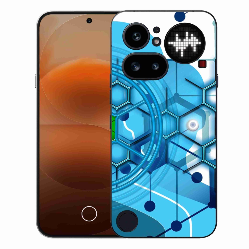 Gelový kryt mmCase na Nothing Phone (4a) - abstraktní vzor 2