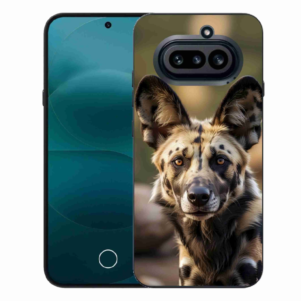 Gelový kryt mmCase na Nothing Phone (4a) - africký divoký pes