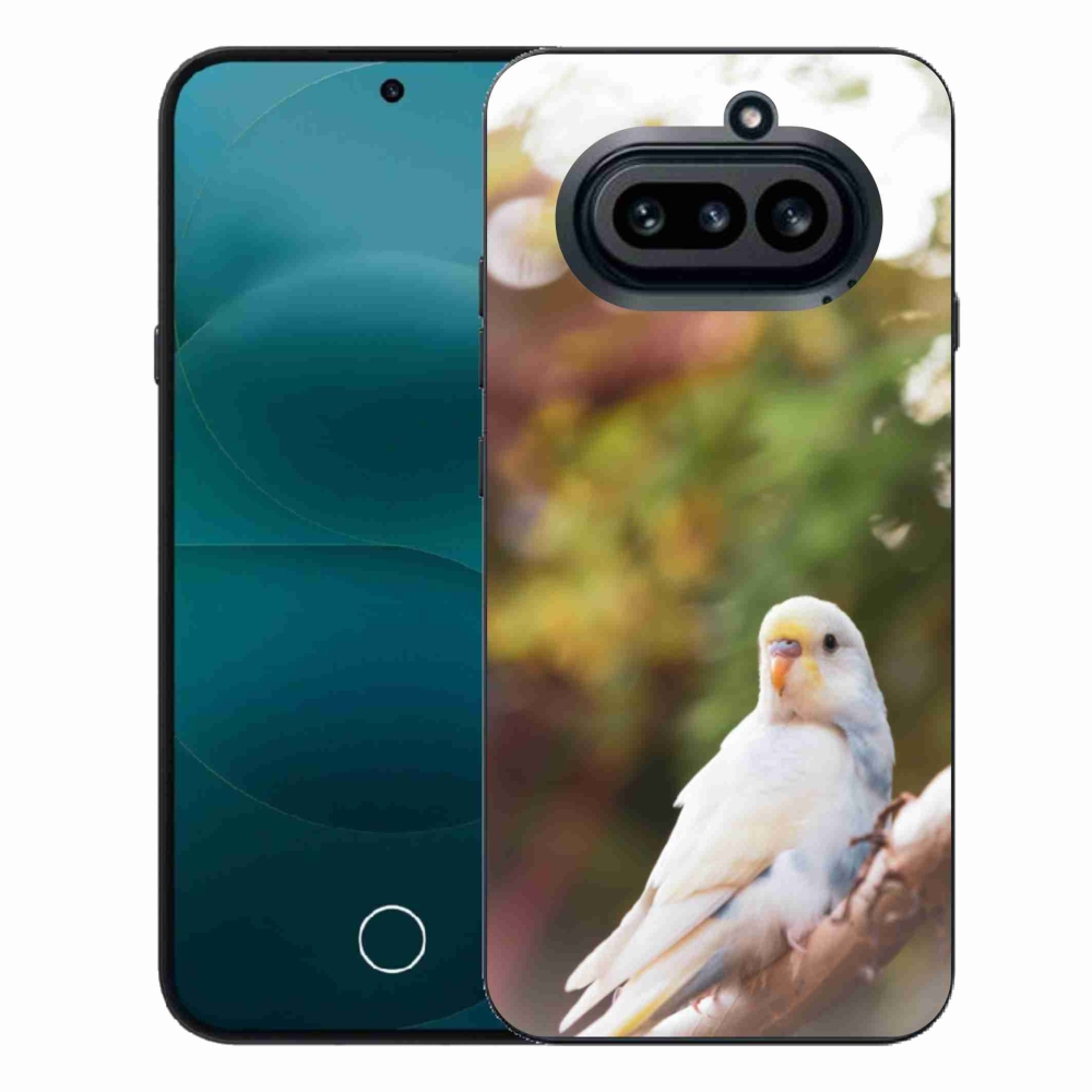 Gelový kryt mmCase na Nothing Phone (4a) - andulka bílá