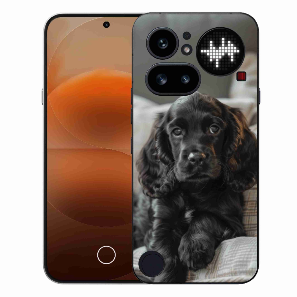 Gelový kryt mmCase na Nothing Phone (4a) - anglický kokršpaněl