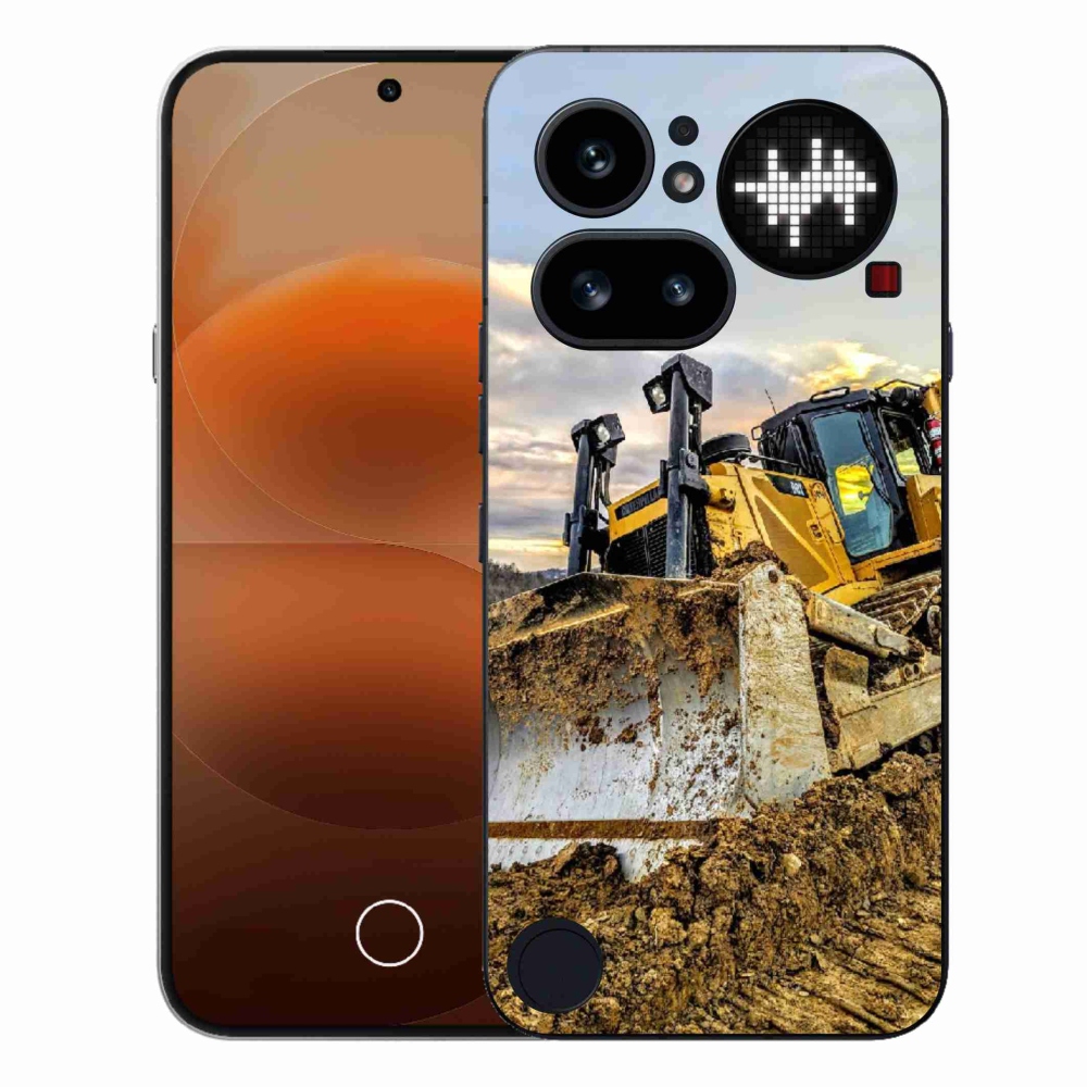 Gelový kryt mmCase na Nothing Phone (4a) - bagr