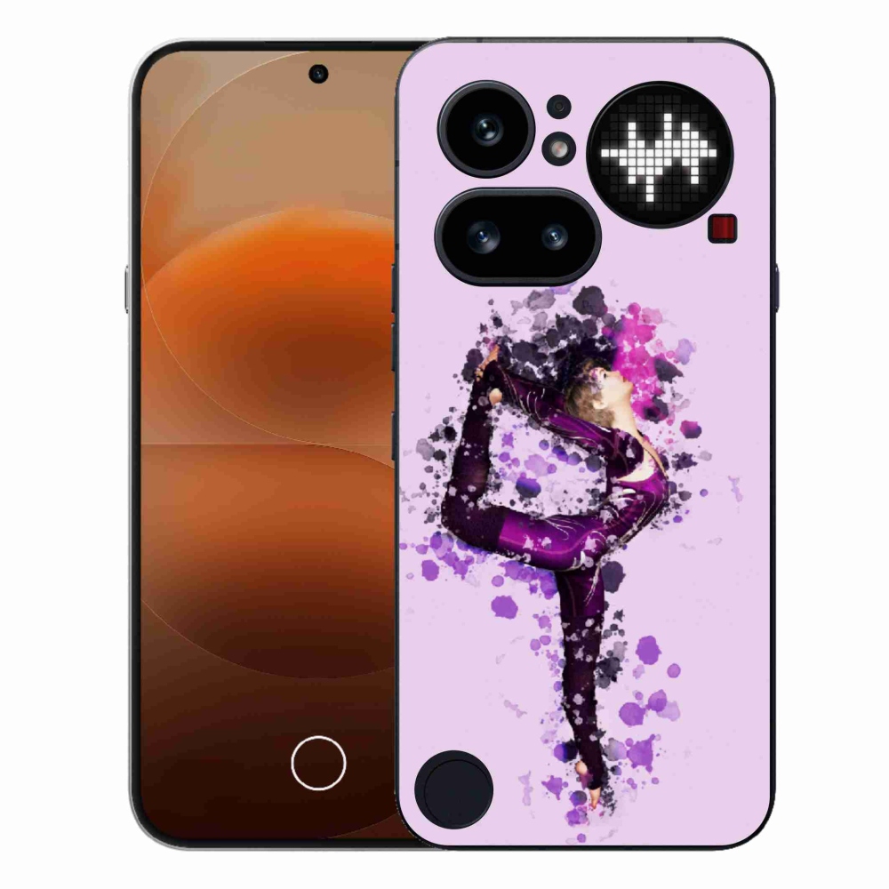 Gelový kryt mmCase na Nothing Phone (4a) - baletka