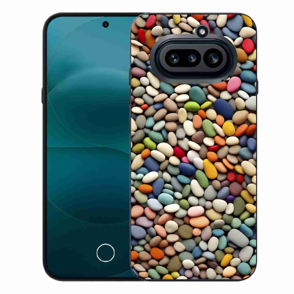 Gelový kryt mmCase na Nothing Phone (4a) - barevné kamínky 2