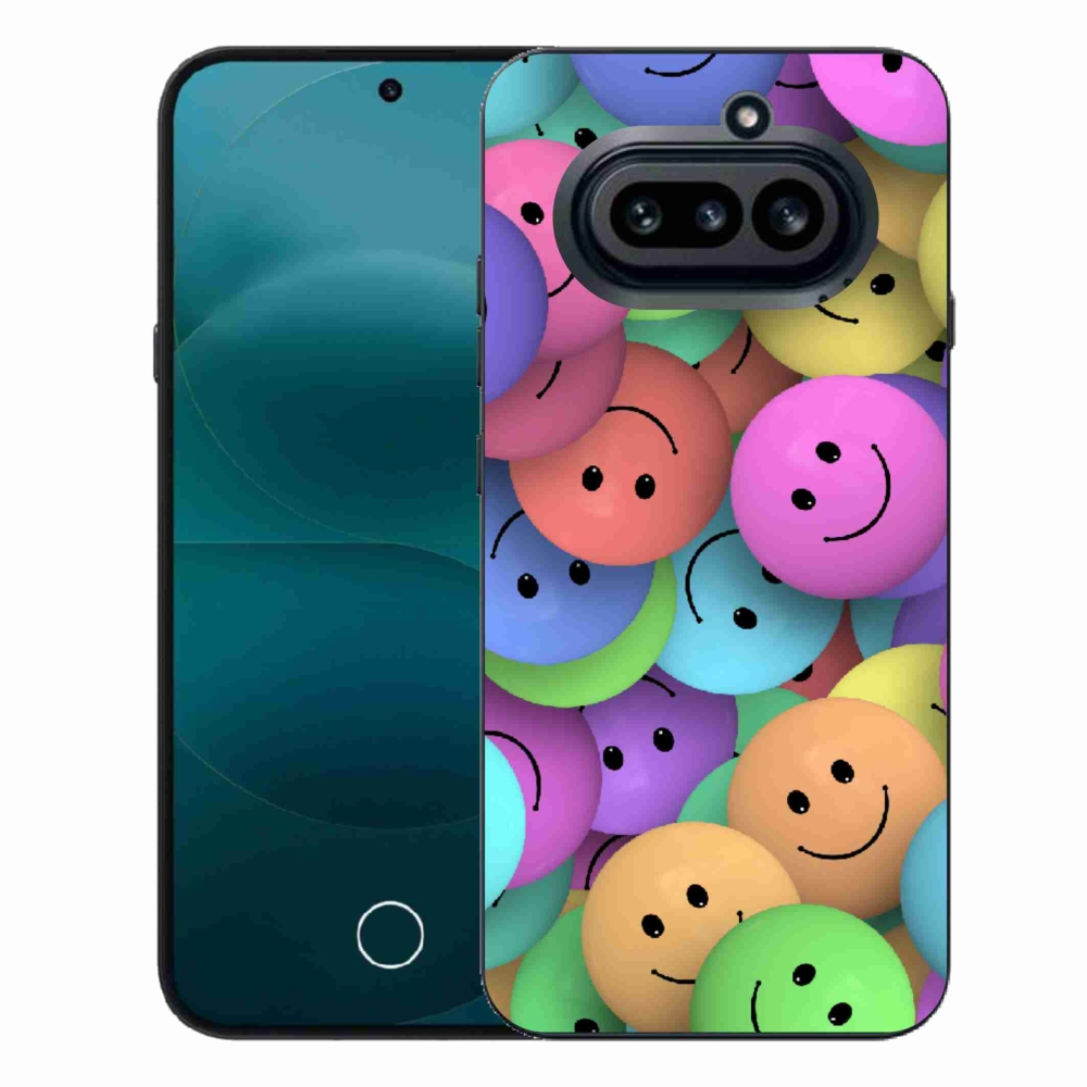 Gelový kryt mmCase na Nothing Phone (4a) - barevní smajlíci