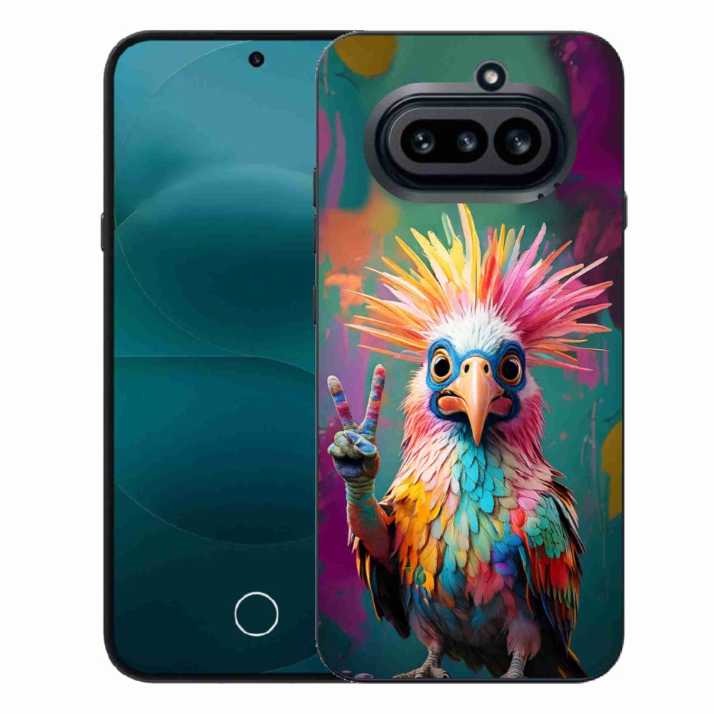 Gelový kryt mmCase na Nothing Phone (4a) - barevný rebel