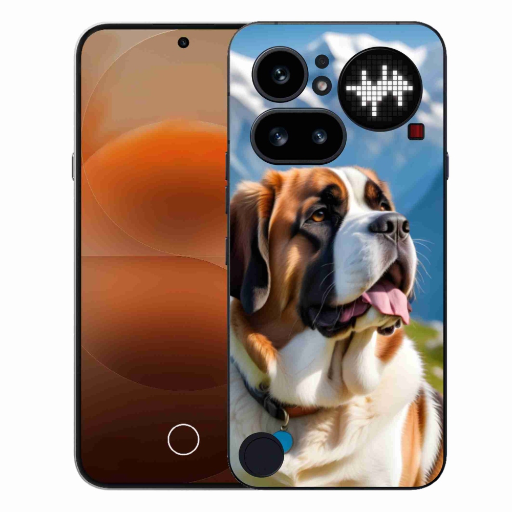 Gelový kryt mmCase na Nothing Phone (4a) - bernardýn