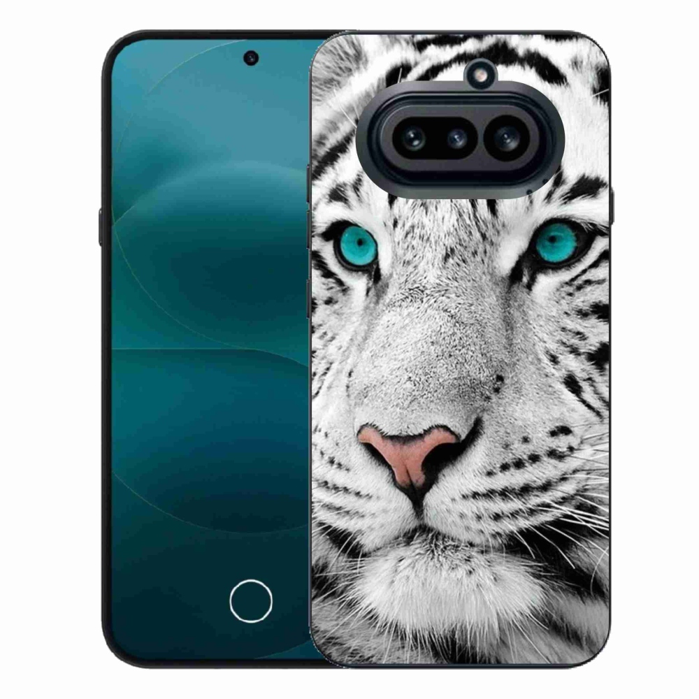 Gelový kryt mmCase na Nothing Phone (4a) - bílý tygr
