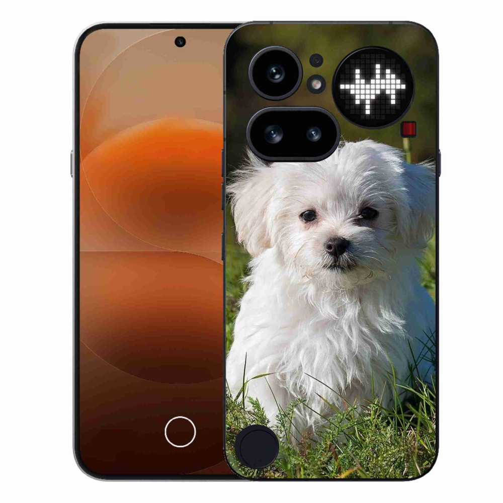 Gelový kryt mmCase na Nothing Phone (4a) - bišonek