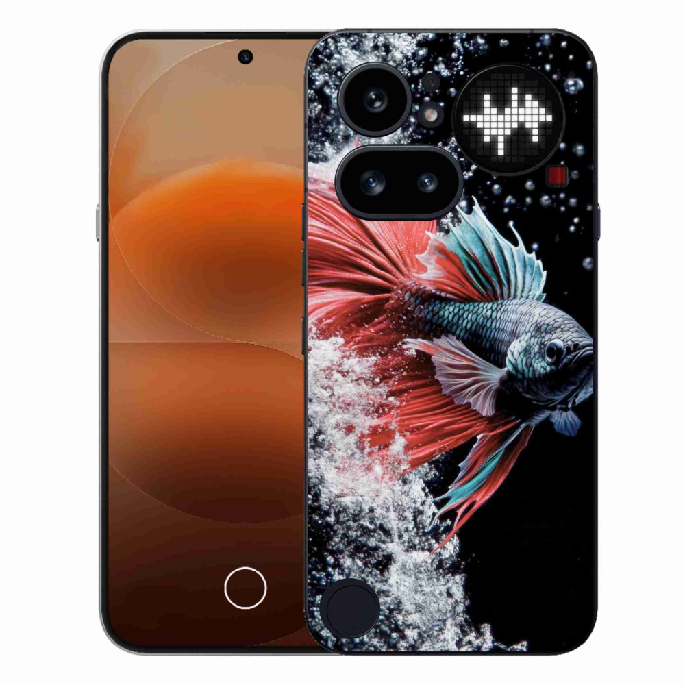 Gelový kryt mmCase na Nothing Phone (4a) - bojovnice pestrá