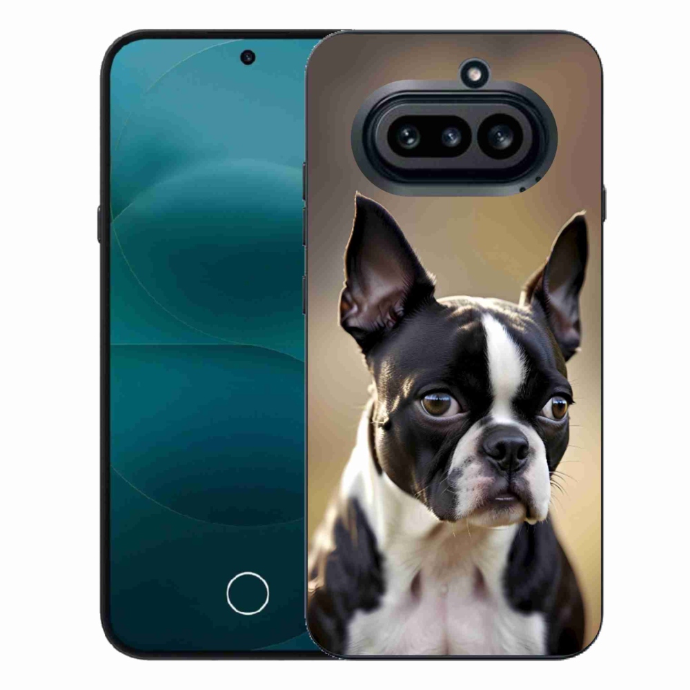 Gelový kryt mmCase na Nothing Phone (4a) - bostonský teriér