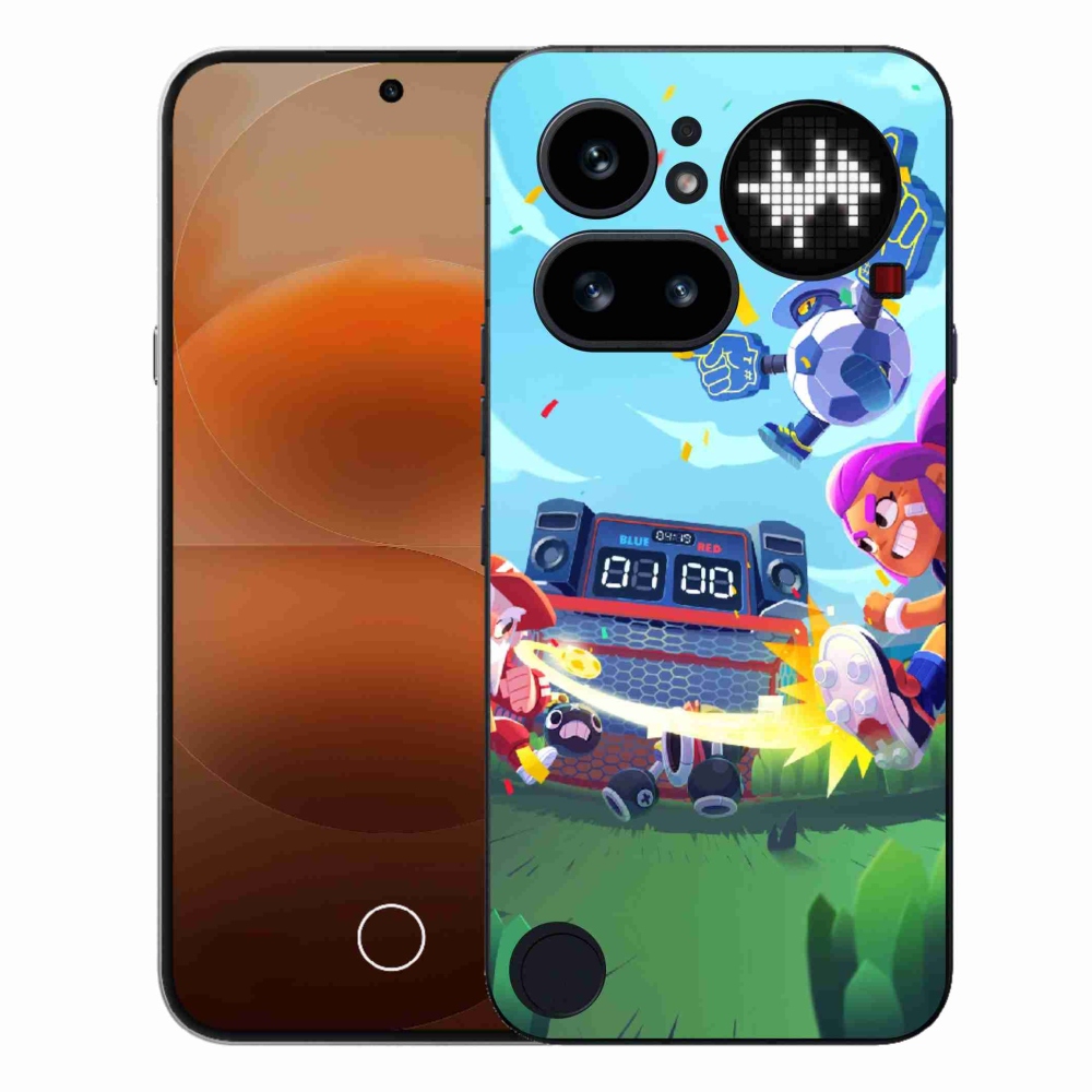 Gelový kryt mmCase na Nothing Phone (4a) - brawl stars 1