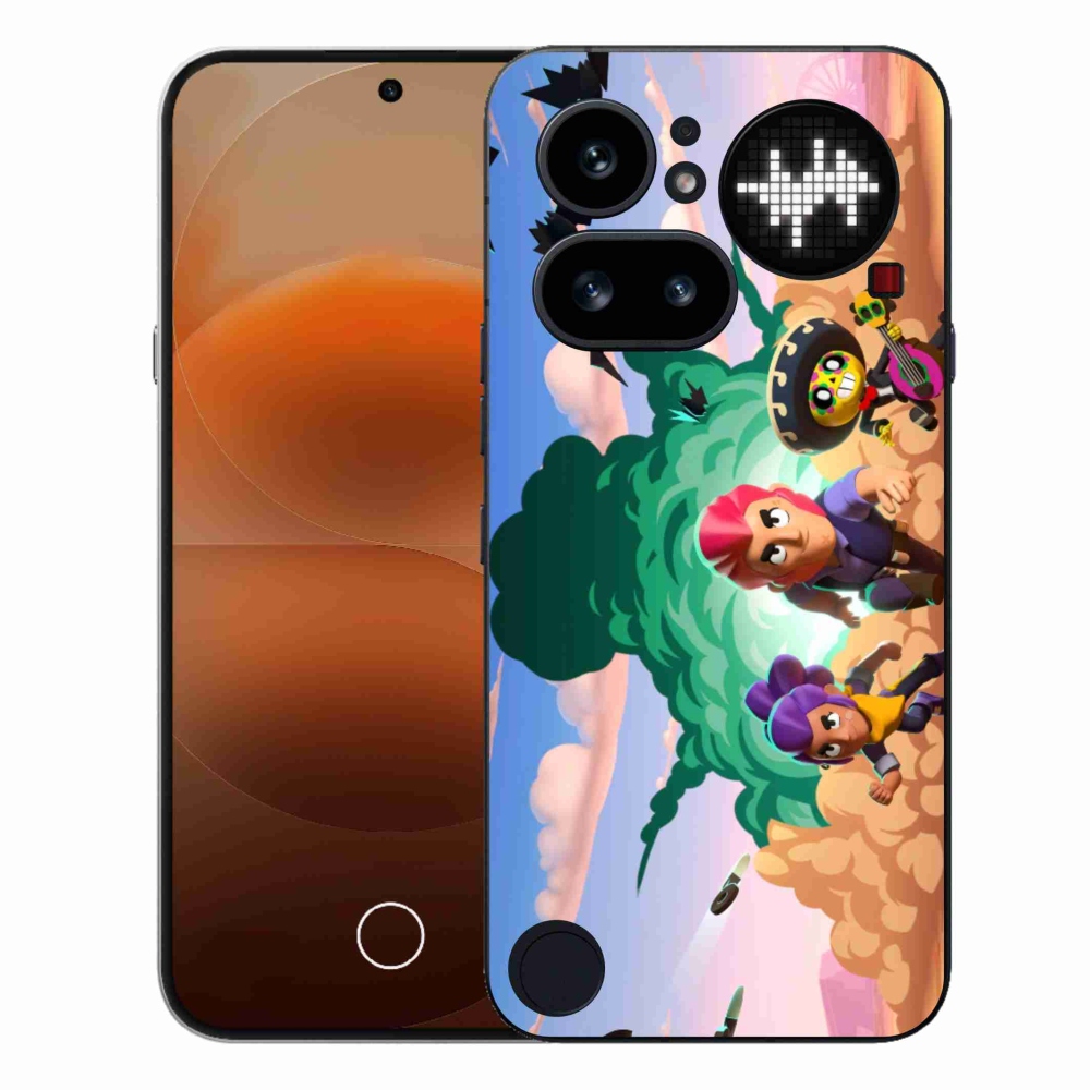 Gelový kryt mmCase na Nothing Phone (4a) - brawl stars
