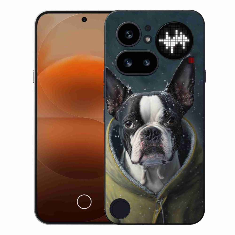 Gelový kryt mmCase na Nothing Phone (4a) - buldoček