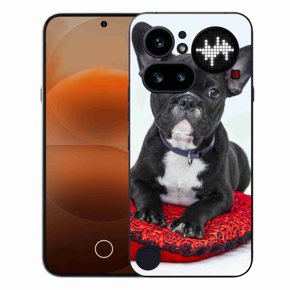 Gelový kryt mmCase na Nothing Phone (4a) - buldok