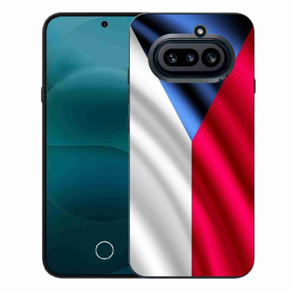 Gelový kryt mmCase na Nothing Phone (4a) - česká vlajka