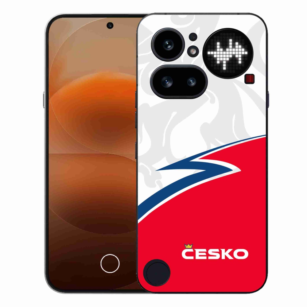 Gelový kryt mmCase na Nothing Phone (4a) - Česko 1