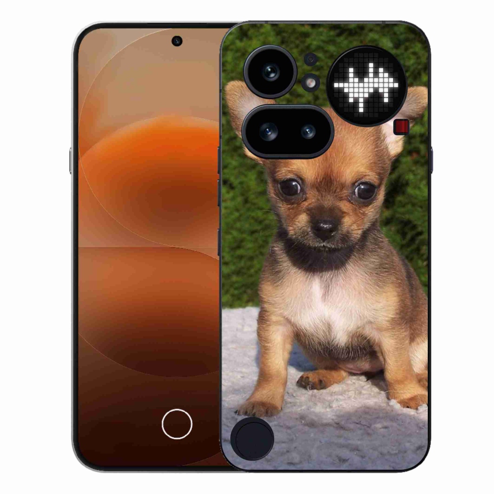 Gelový kryt mmCase na Nothing Phone (4a) - čivava 3