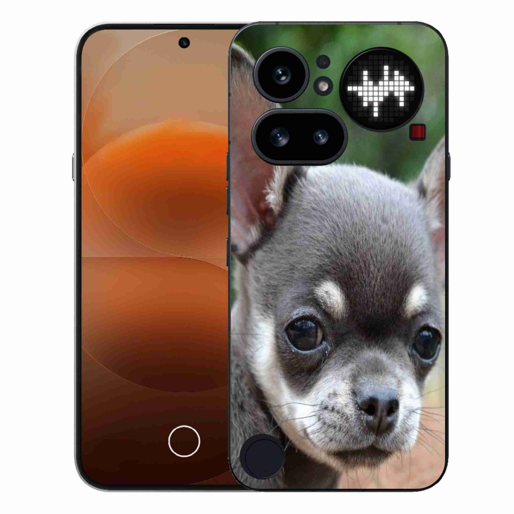 Gelový kryt mmCase na Nothing Phone (4a) - čivava