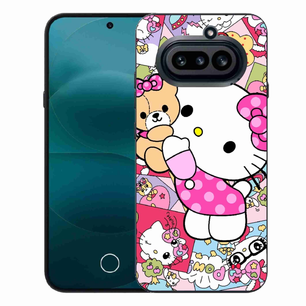 Gelový kryt mmCase na Nothing Phone (4a) - cute kitty