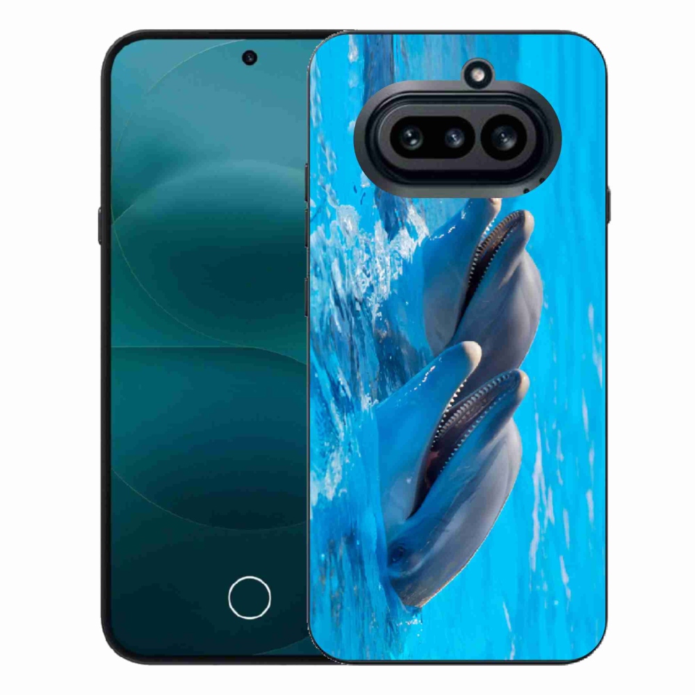 Gelový kryt mmCase na Nothing Phone (4a) - delfíni