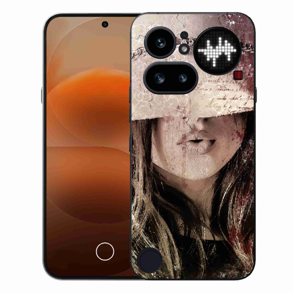 Gelový kryt mmCase na Nothing Phone (4a) - dívka