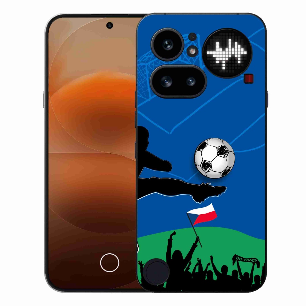 Gelový kryt mmCase na Nothing Phone (4a) - fanoušci fotbalu