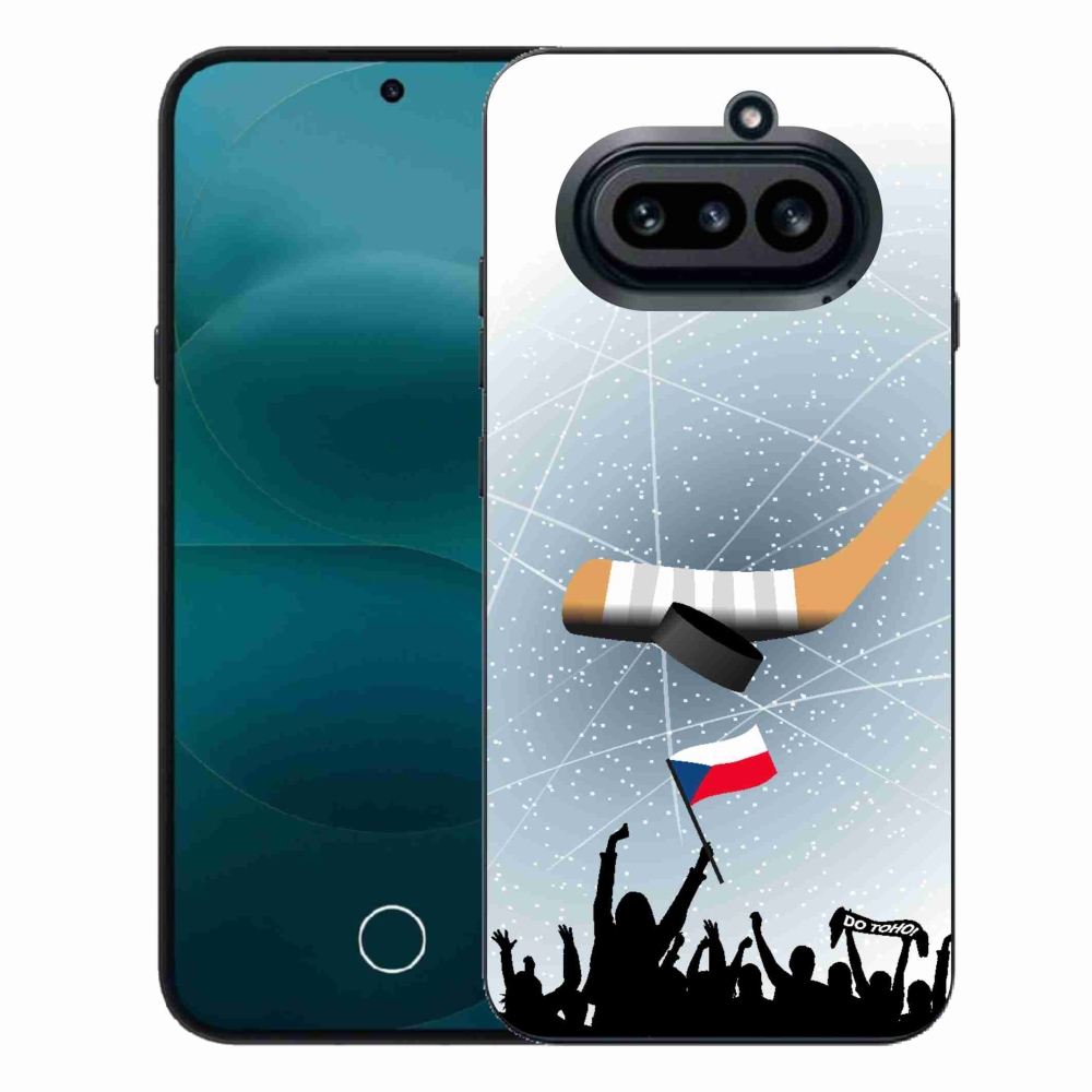 Gelový kryt mmCase na Nothing Phone (4a) - fanoušci hokeje