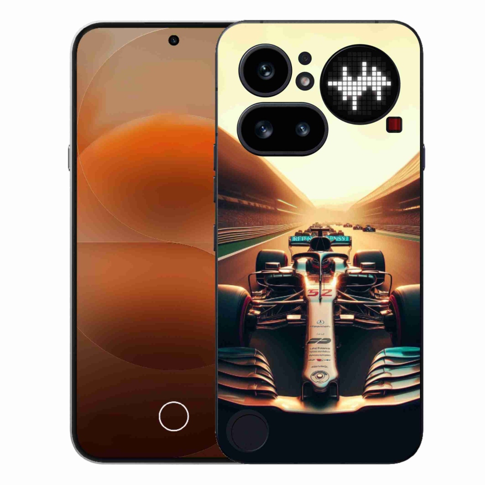 Gelový kryt mmCase na Nothing Phone (4a) - formule 1