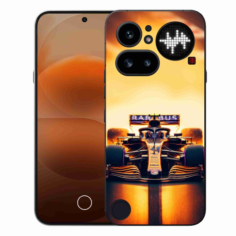 Gelový kryt mmCase na Nothing Phone (4a) - formule