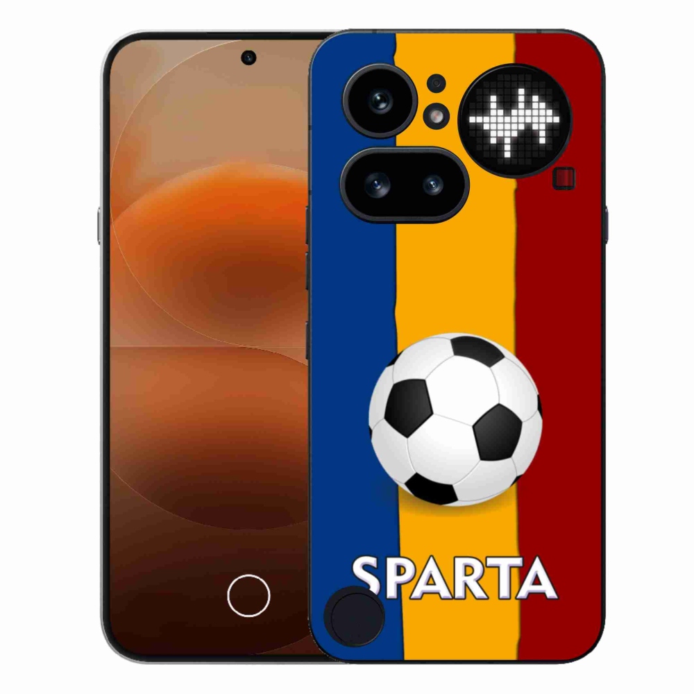 Gelový kryt mmCase na Nothing Phone (4a) - fotbal 1