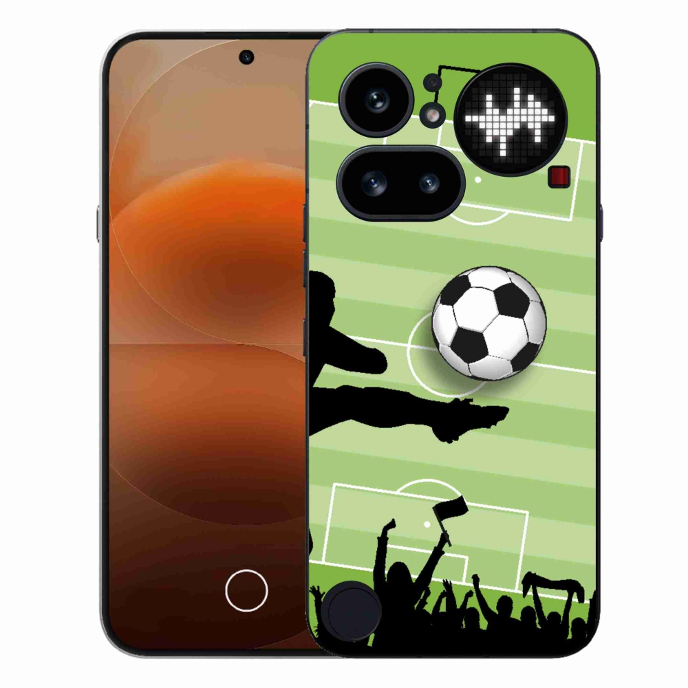 Gelový kryt mmCase na Nothing Phone (4a) - fotbal 3