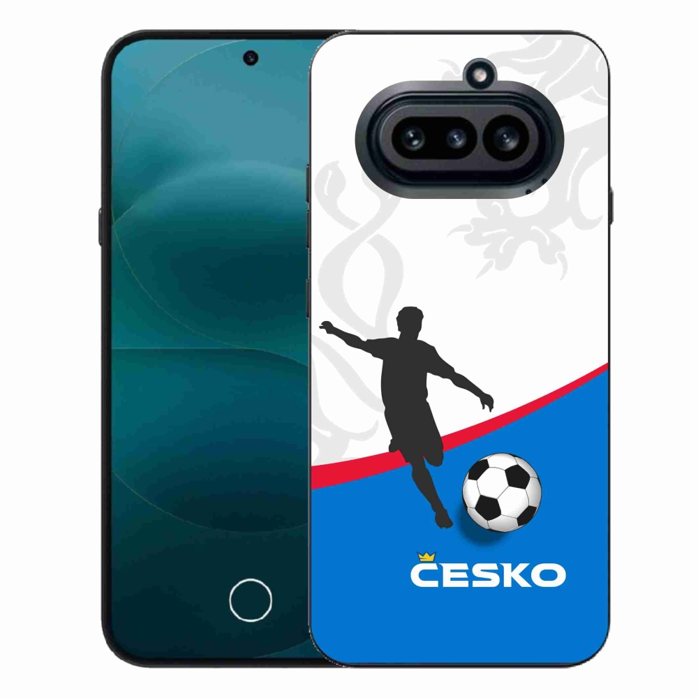 Gelový kryt mmCase na Nothing Phone (4a) - fotbal Česko 1