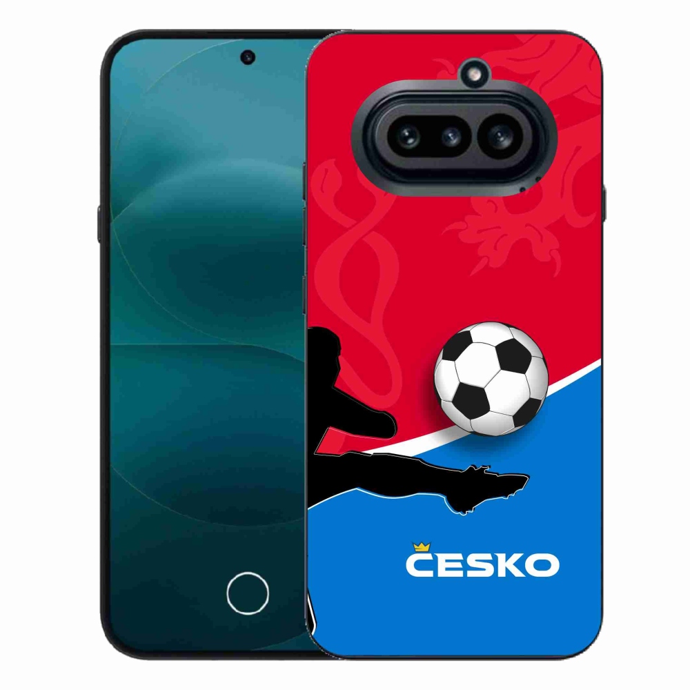 Gelový kryt mmCase na Nothing Phone (4a) - fotbal Česko 2