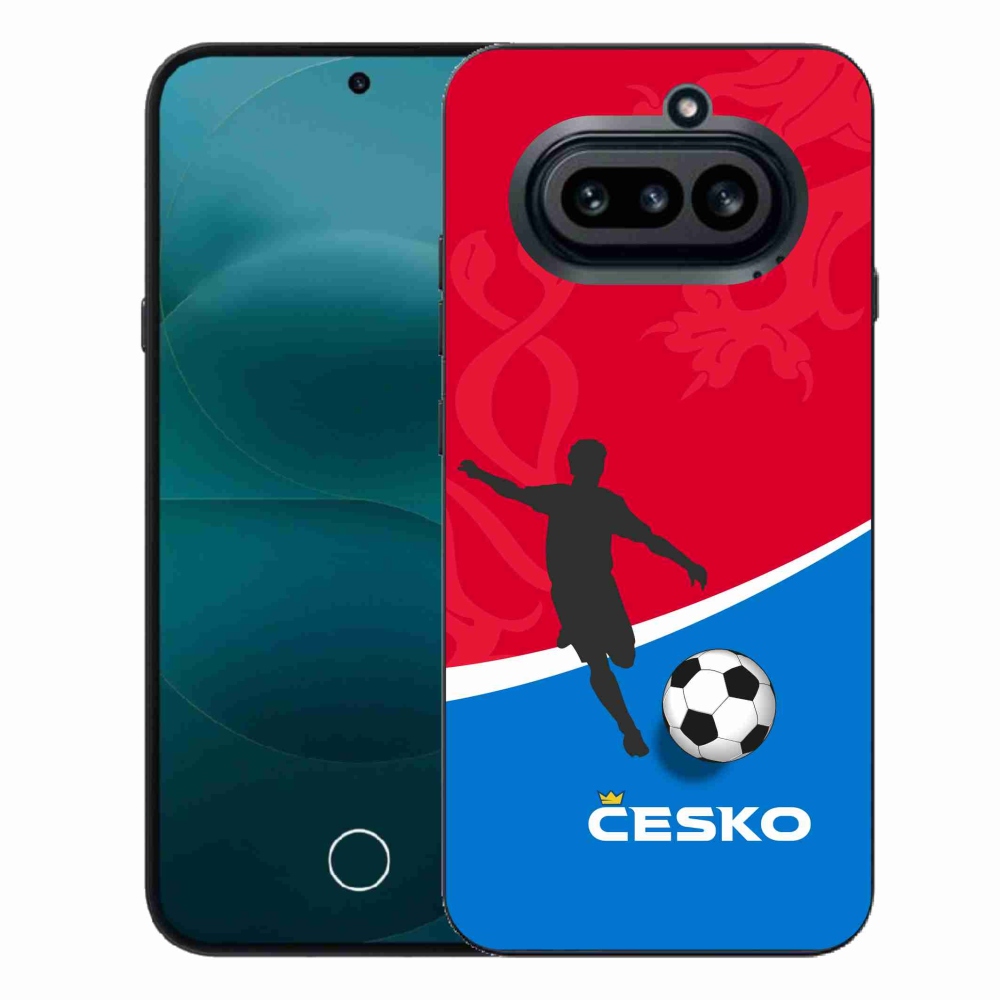 Gelový kryt mmCase na Nothing Phone (4a) - fotbal Česko