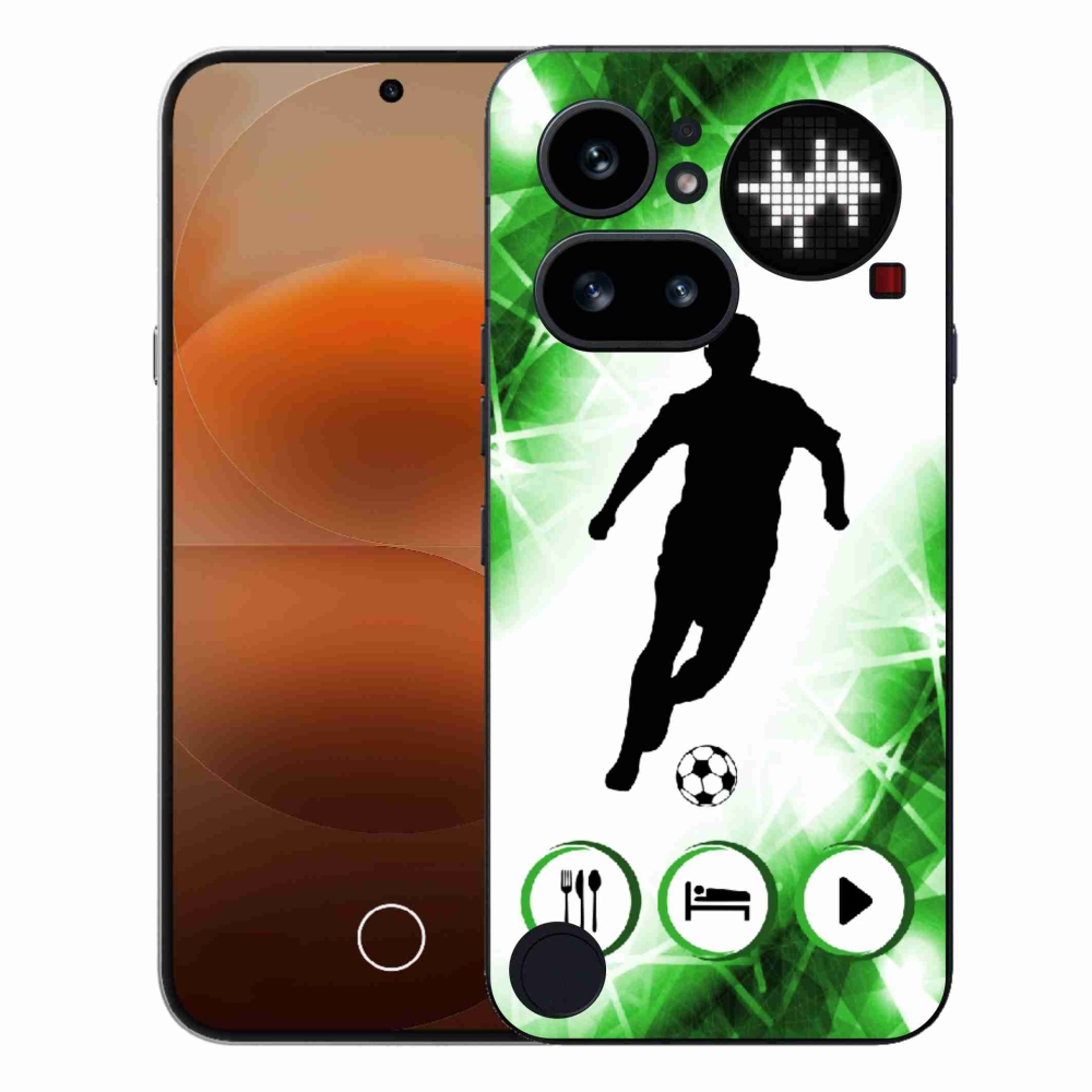 Gelový kryt mmCase na Nothing Phone (4a) - fotbalista