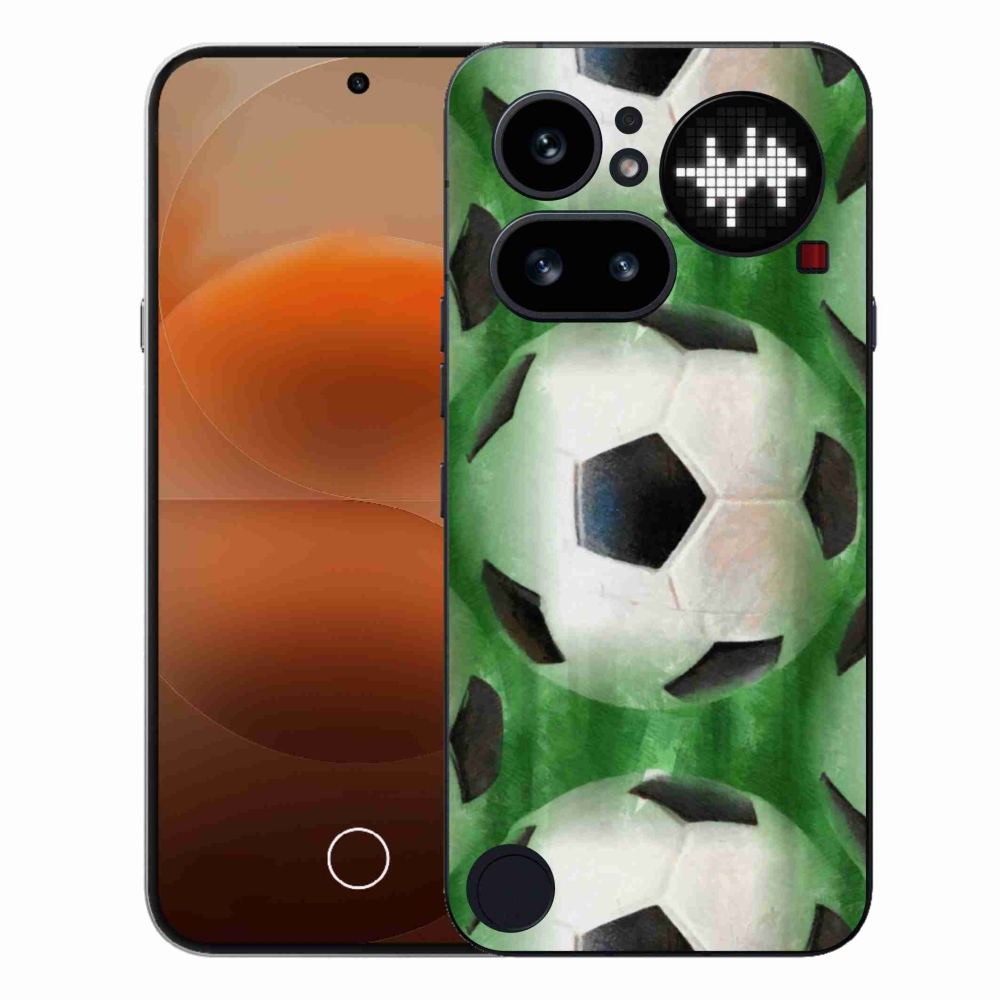 Gelový kryt mmCase na Nothing Phone (4a) - fotbalový míč