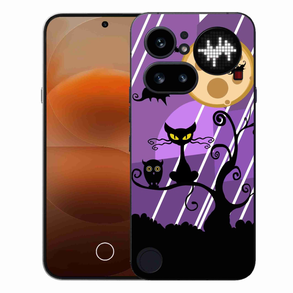 Gelový kryt mmCase na Nothing Phone (4a) - halloween