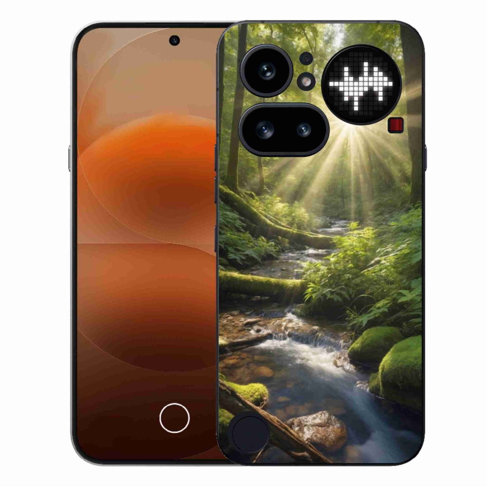 Gelový kryt mmCase na Nothing Phone (4a) - hlubina lesa