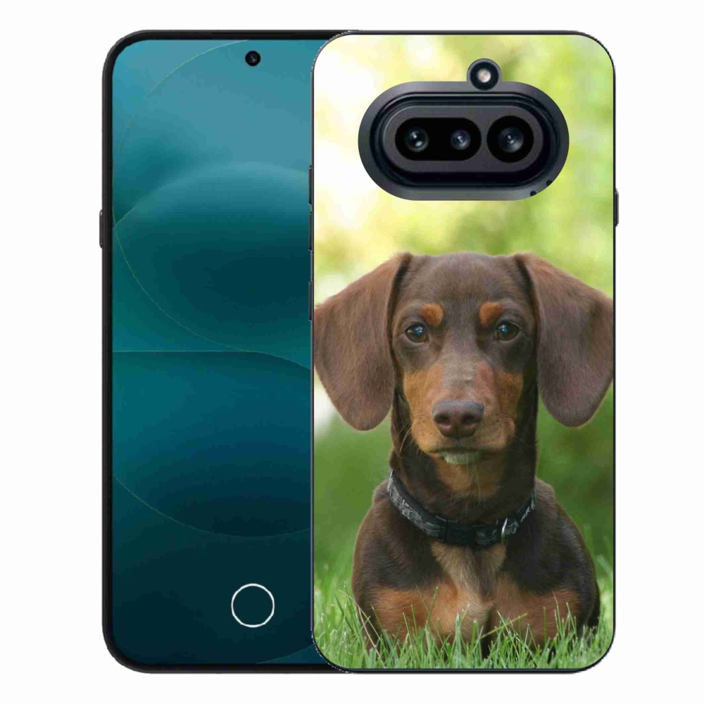 Gelový kryt mmCase na Nothing Phone (4a) - hnědý jezevčík