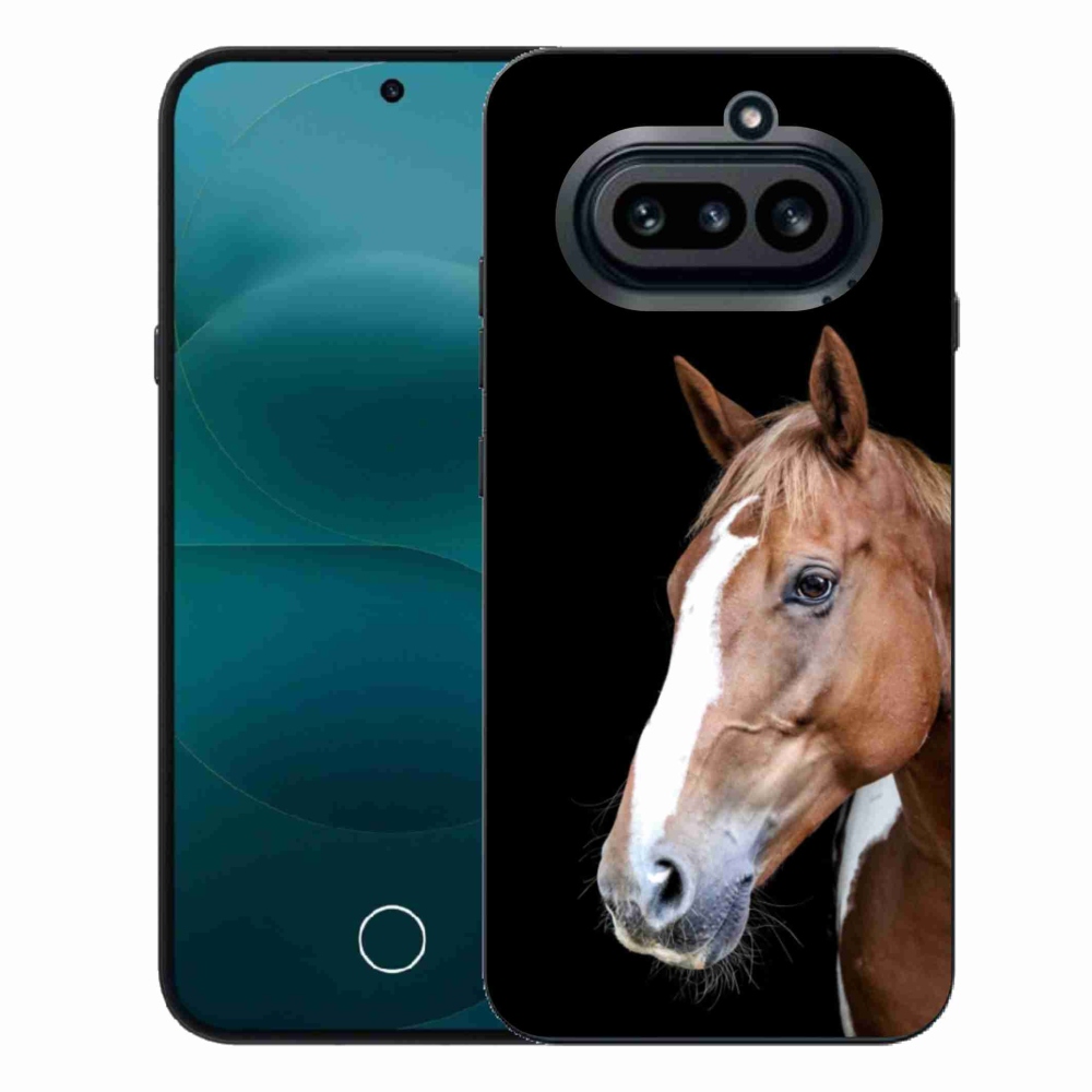 Gelový kryt mmCase na Nothing Phone (4a) - hnědý kůň 3