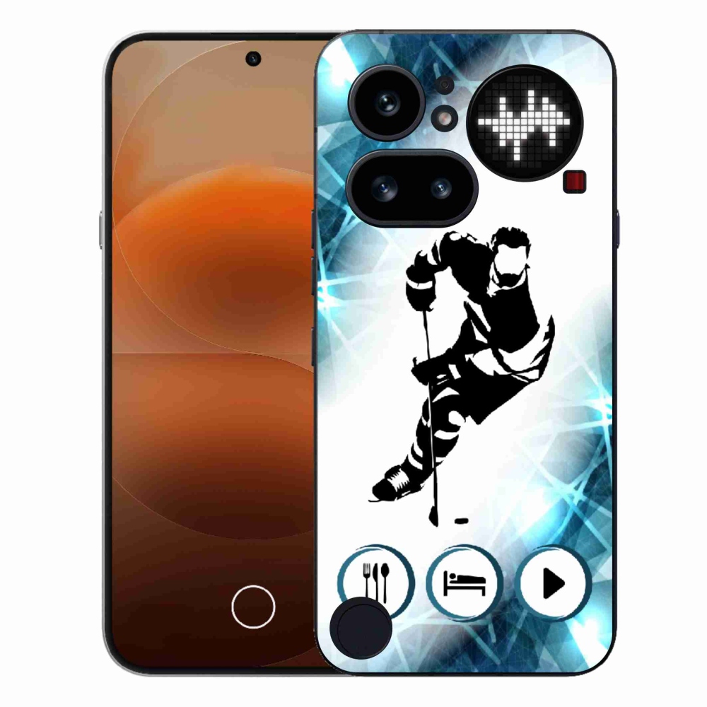 Gelový kryt mmCase na Nothing Phone (4a) - hokej 1