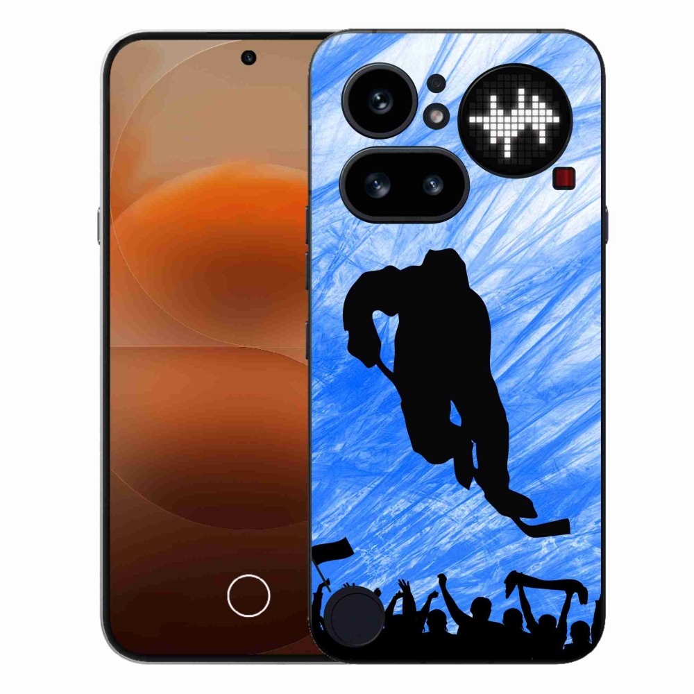 Gelový kryt mmCase na Nothing Phone (4a) - hokejový hráč