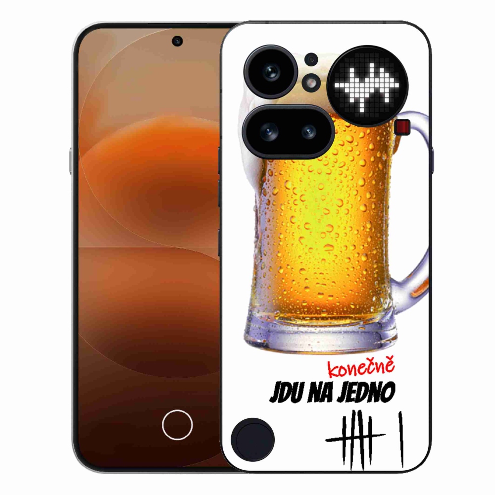 Gelový kryt mmCase na Nothing Phone (4a) - jdu na jedno