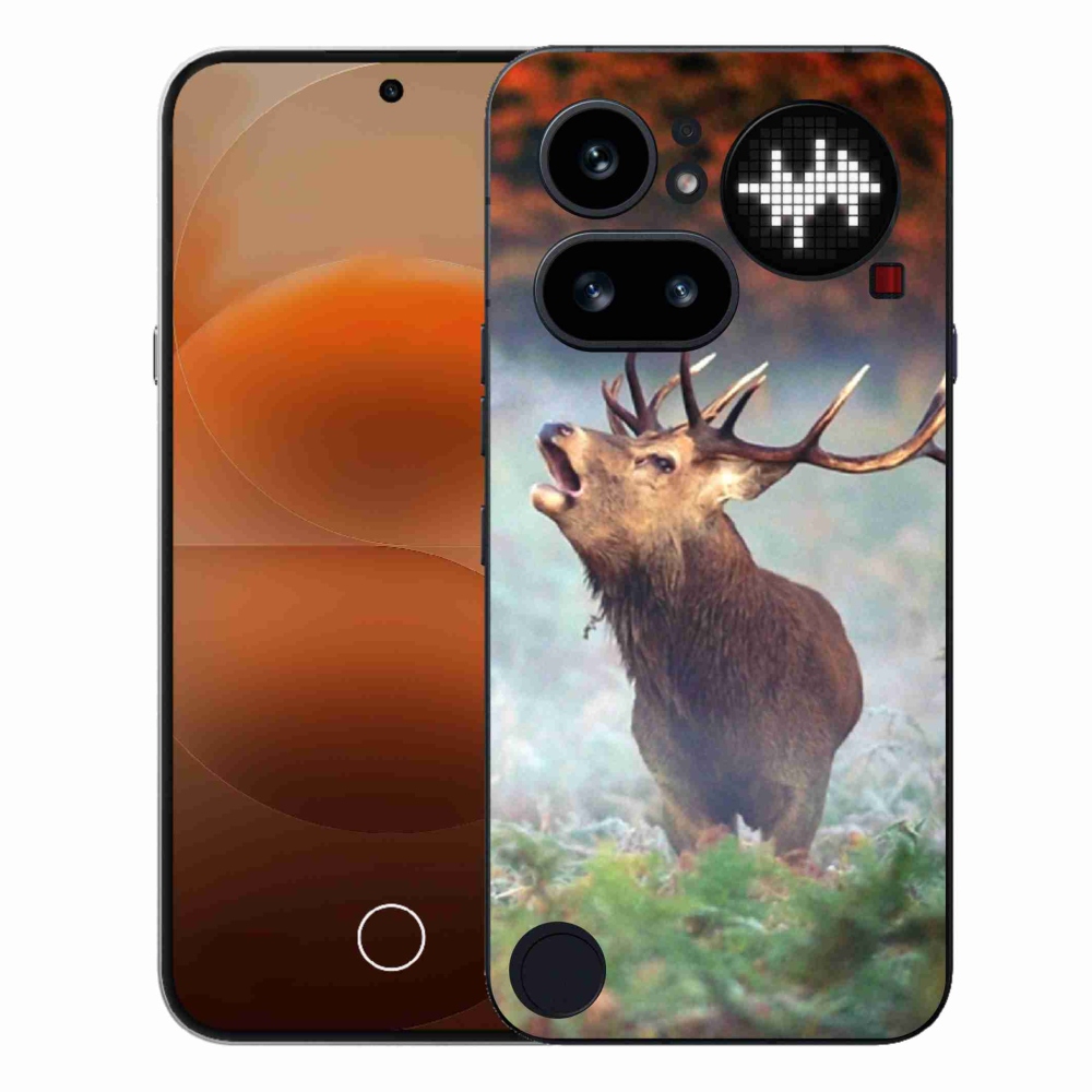 Gelový kryt mmCase na Nothing Phone (4a) - jelen 2