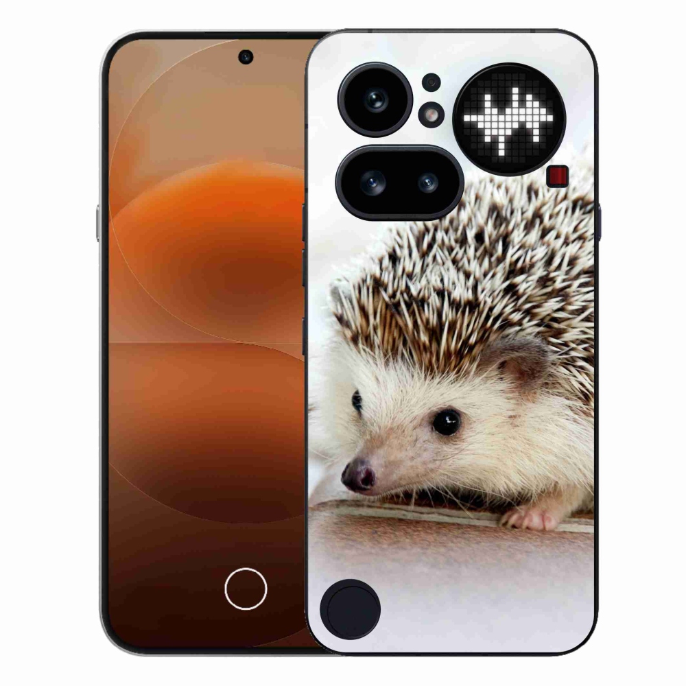 Gelový kryt mmCase na Nothing Phone (4a) - ježek