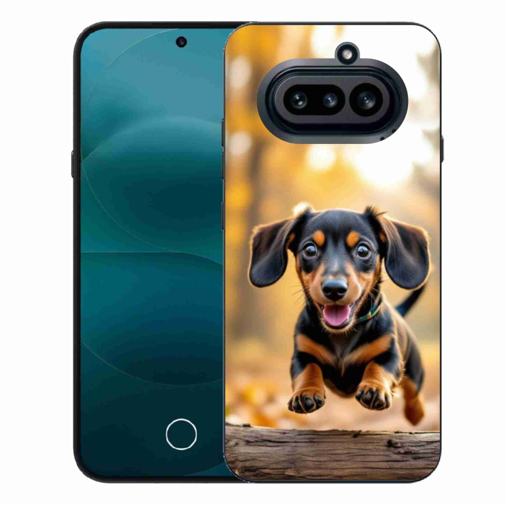 Gelový kryt mmCase na Nothing Phone (4a) - jezevčík 2