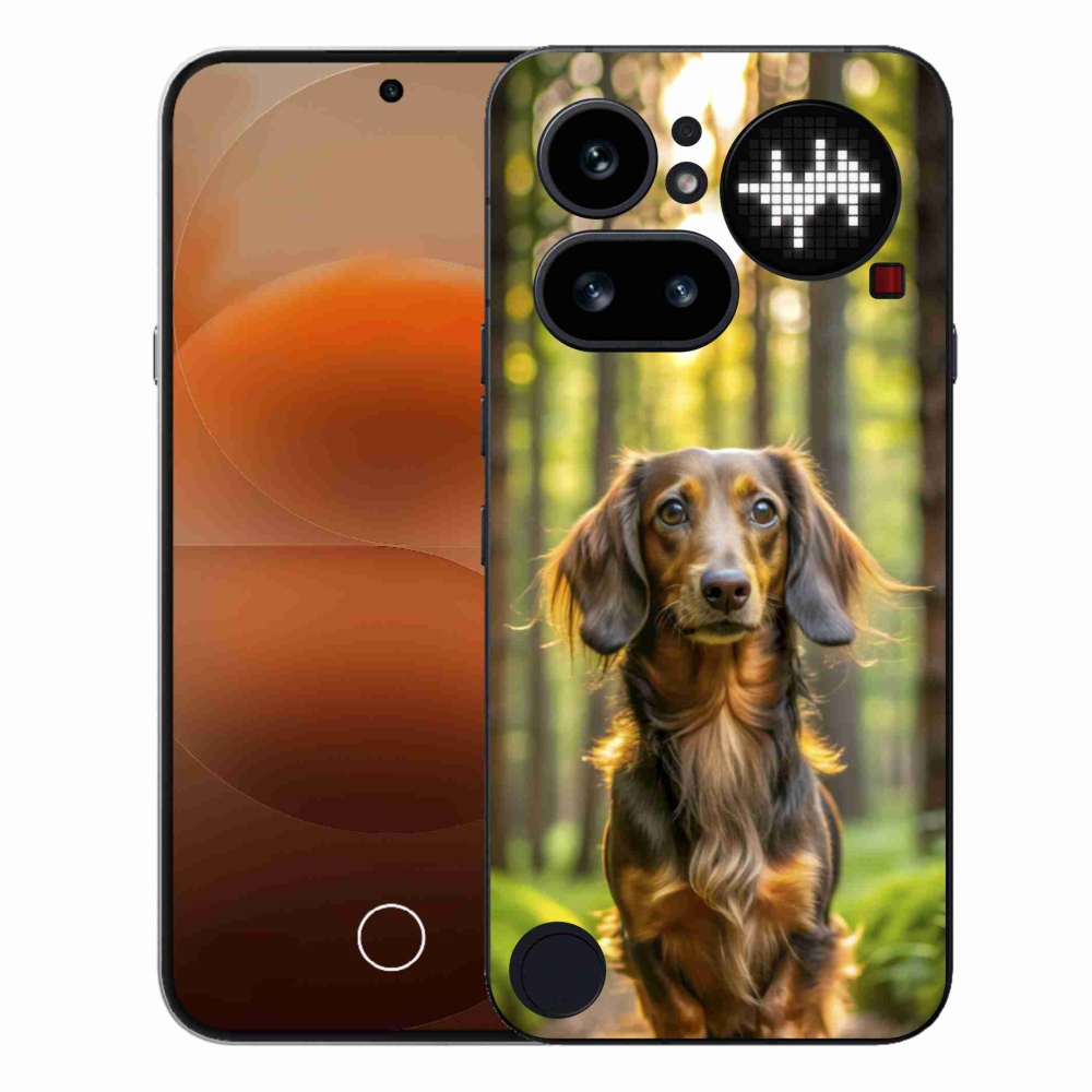 Gelový kryt mmCase na Nothing Phone (4a) - jezevčík 4